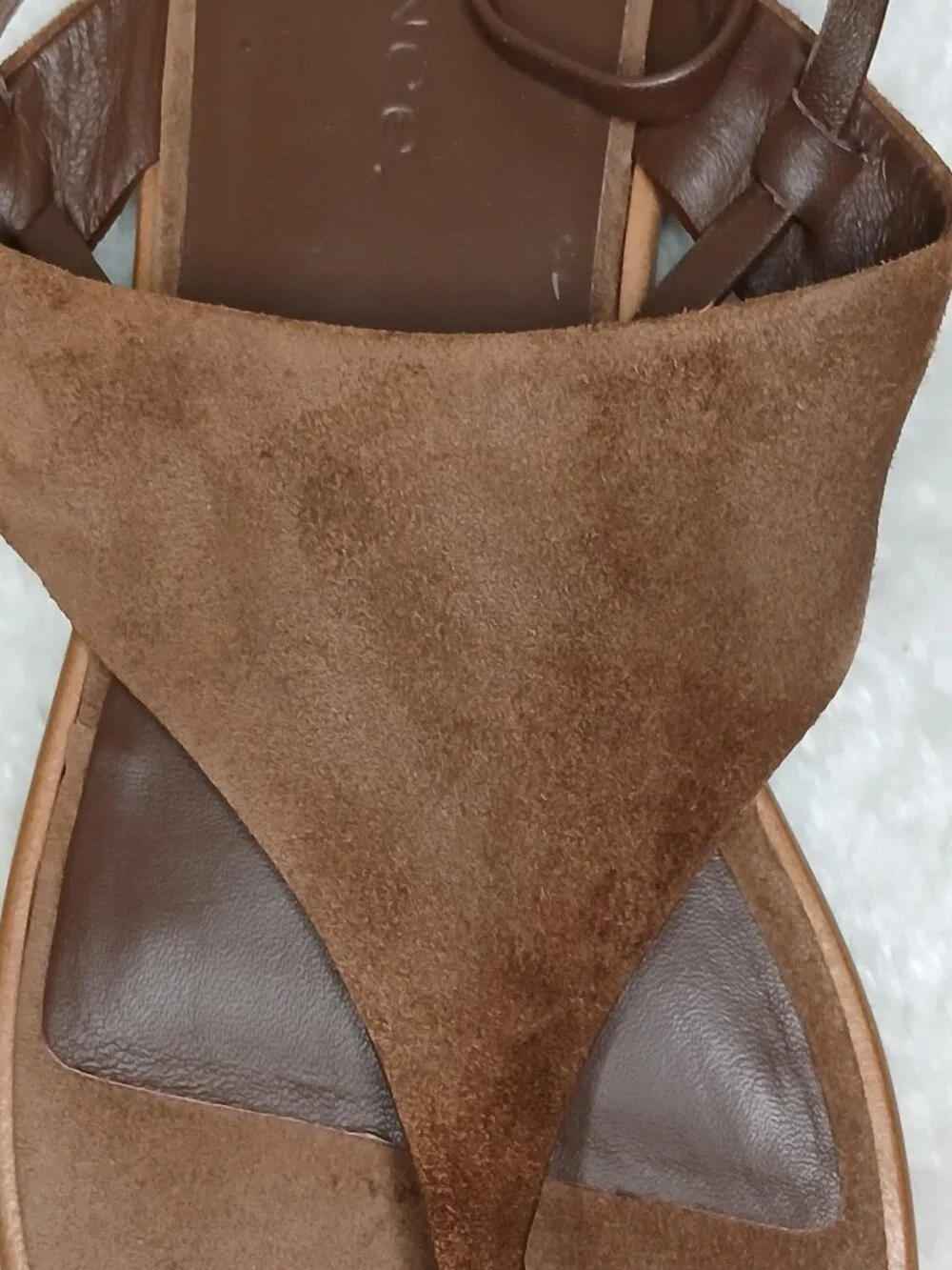 Vince Eastwood Suede Wrap Sandals Size EU 38/US 8 - Picture 5 of 12